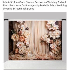 Kate Floral Spring backdrop birthday 7x5 photography